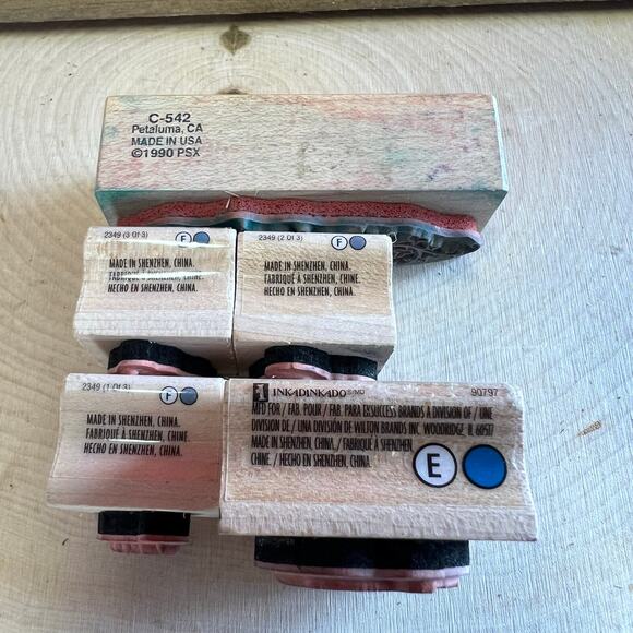 Fall Rubber Stamp Lot - Picture 2 of 3